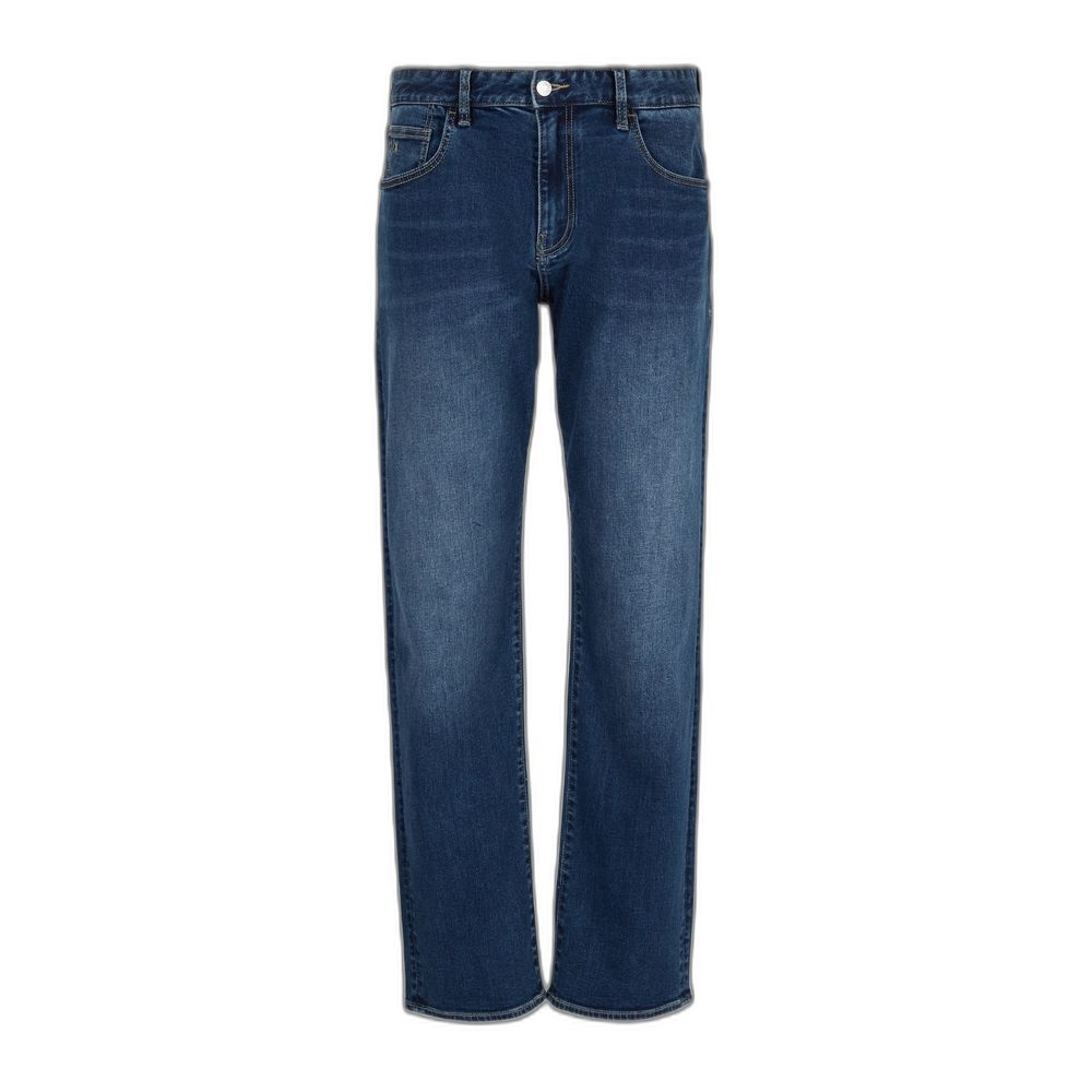

Синие хлопковые джинсы и брюки Armani Exchange