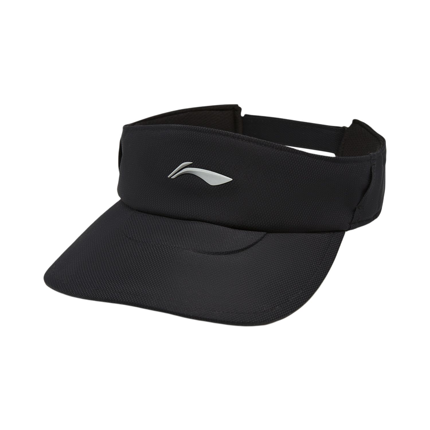 

Кепка-козырек Li-Ning Running Collection, полиэстер, унисекс, черный