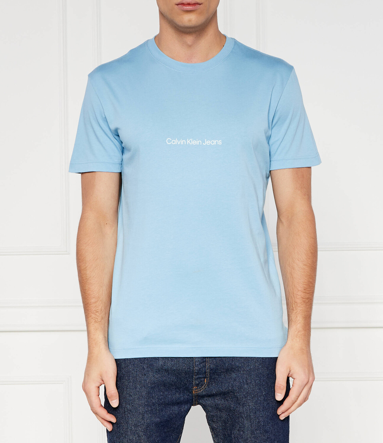 

Футболка CALVIN KLEIN JEANS Regular Fit, синий