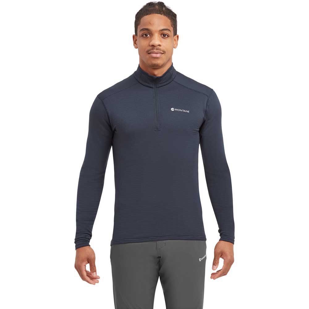 

Флис Montane Protium Lite Pull-On Half Zip, синий