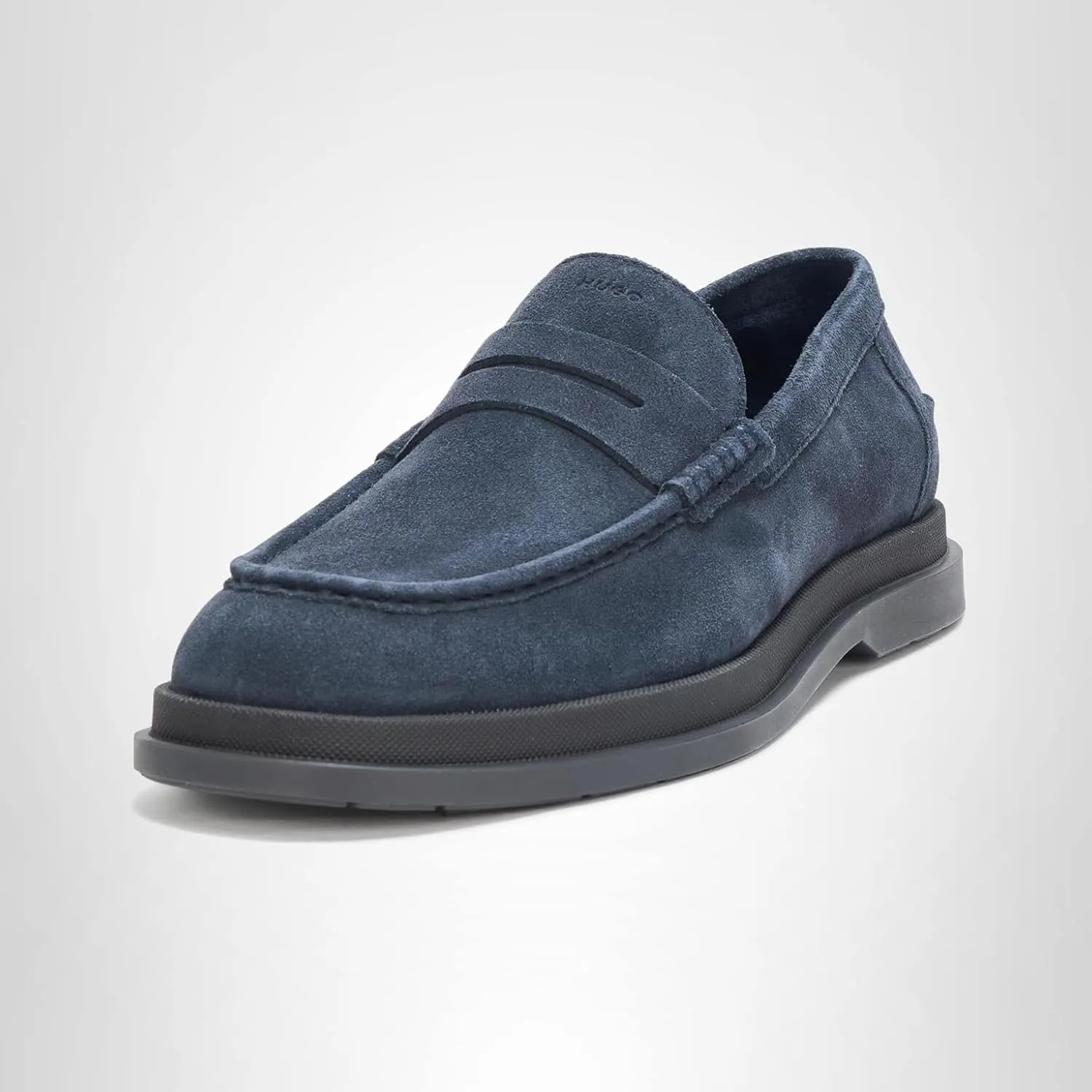 Мокасины-лоаферы Hugo Mens Chaol Suede, темно-синий — фото 4