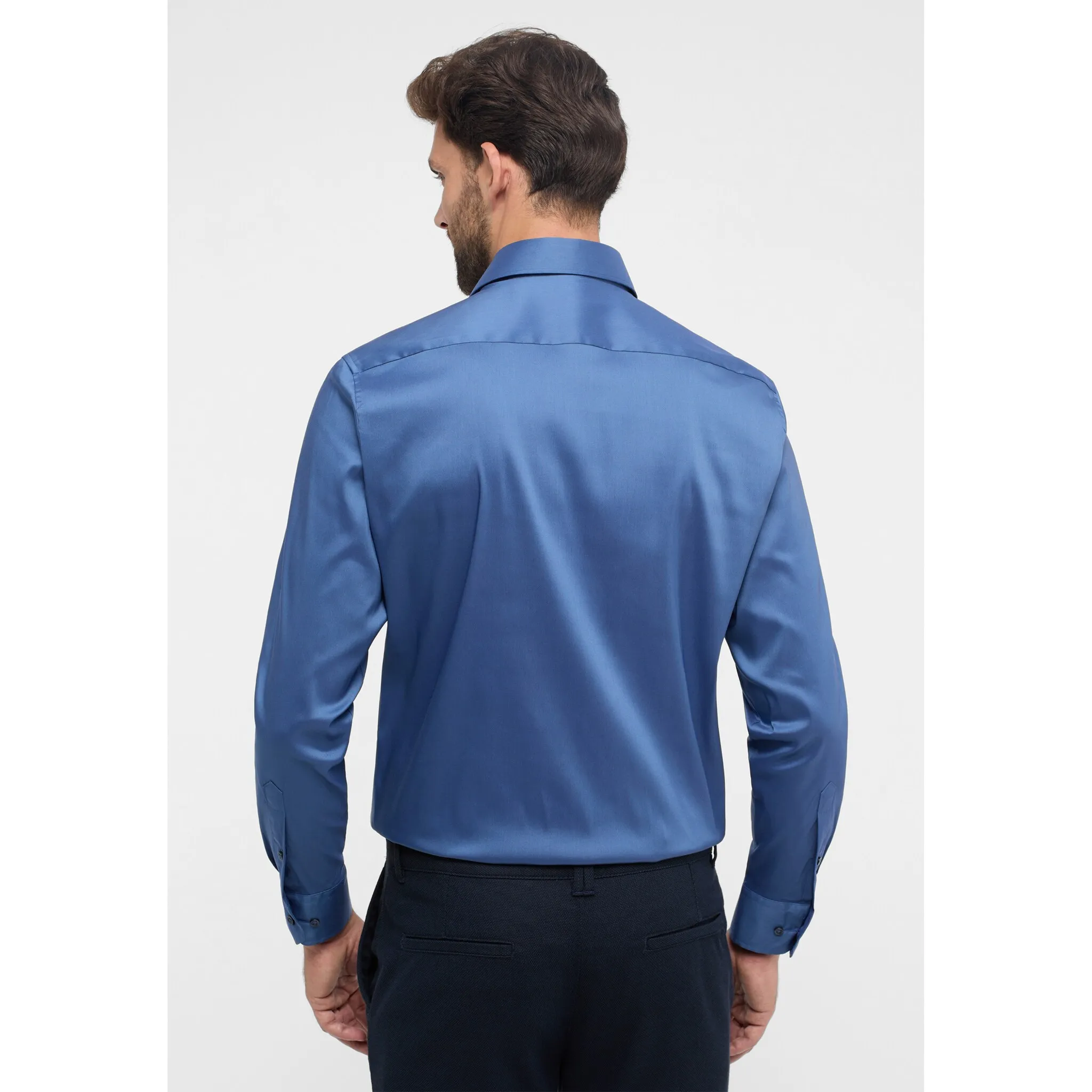 

Рубашка Eterna с длинными рукавами "MODERN FIT", голубой