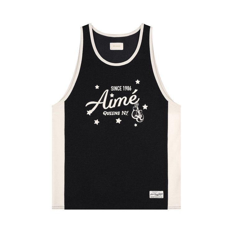 

Топ Aimé Leon Dore Sparring Tank Top, Jet Black