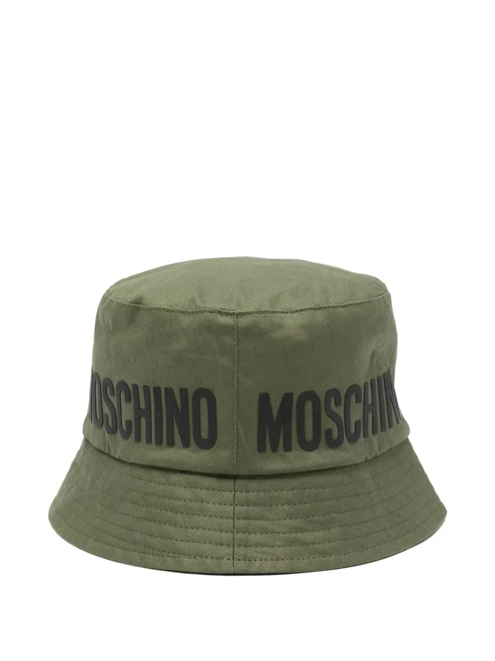 Панама с логотипом Moschino Kids, зеленый — фото 2