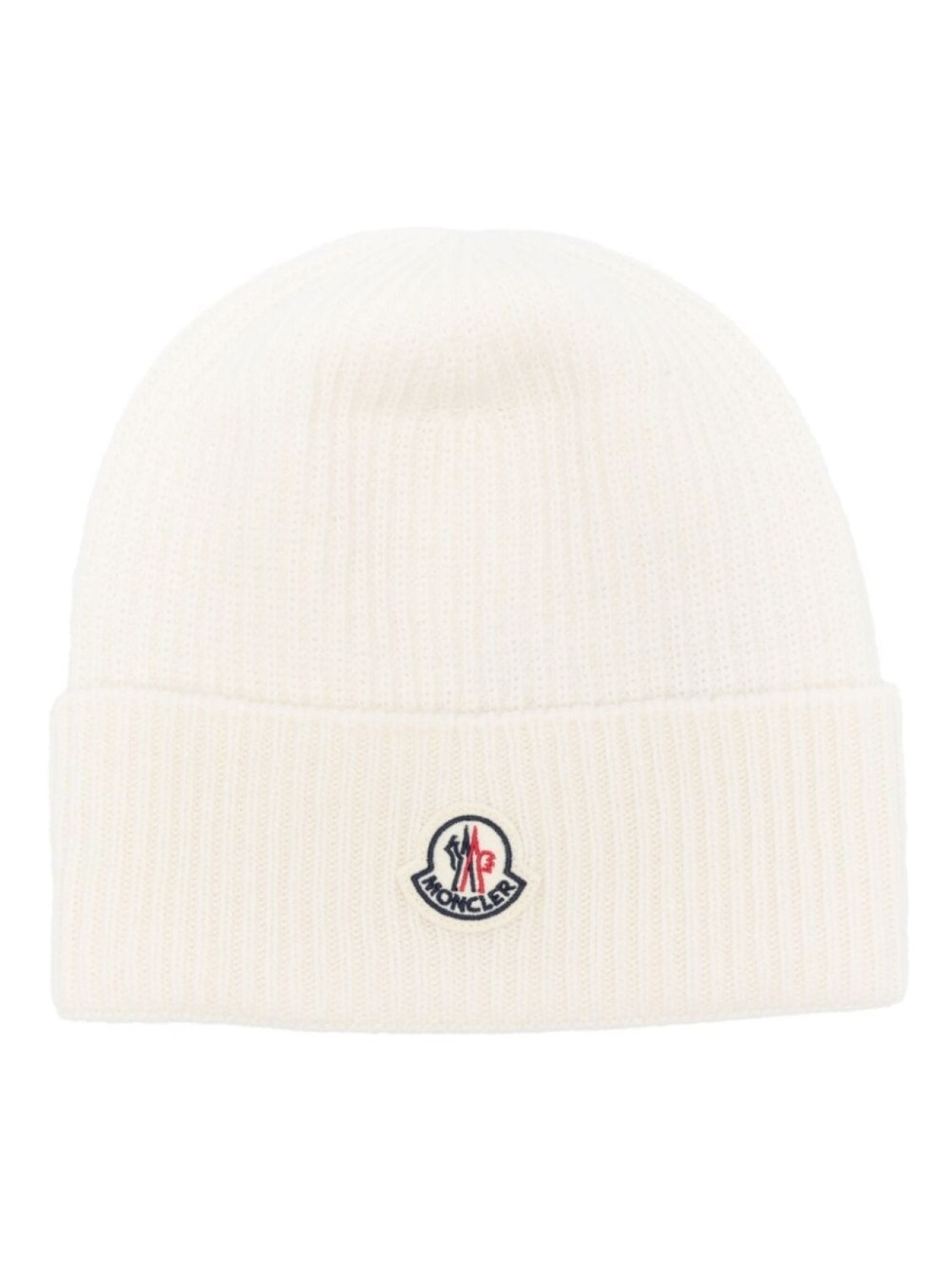 

Moncler шапка с логотипом, белый