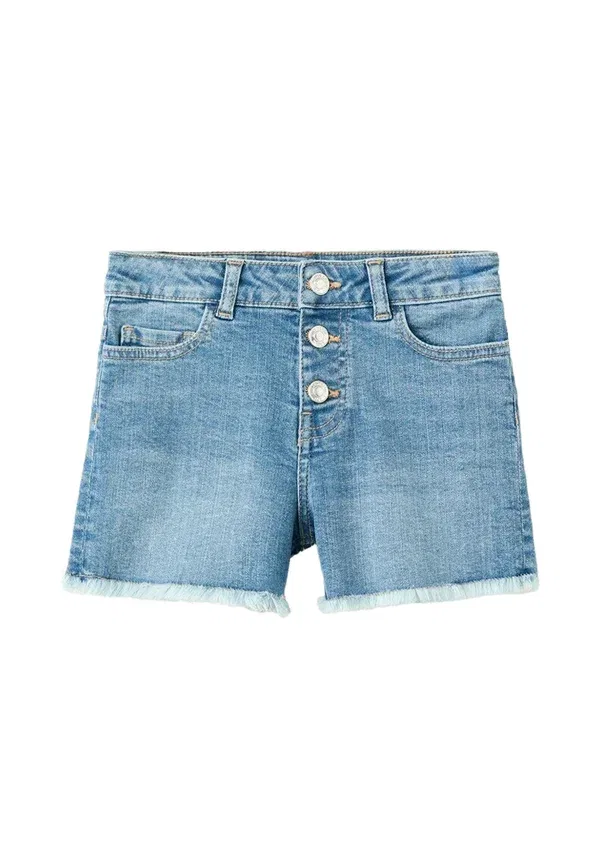 Детские джинсовые шорты Mango Kids, синий