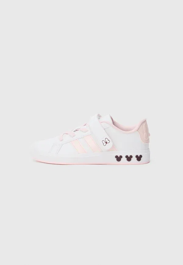 Кроссовки для ходьбы Adidas Performance Grand Court Minnie El K, облачно-белый/прозрачно-розовый/меловой белый