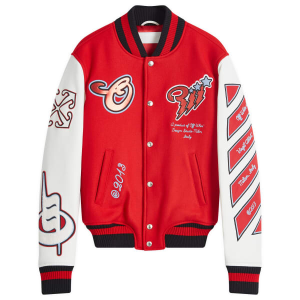 

Куртка университетская из шерсти Scorpio Off-White, белый