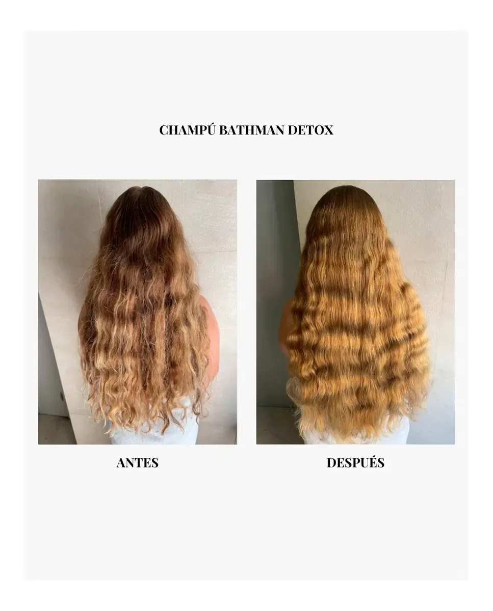 Шампунь Bathman Detox Hair для сухих кончиков и жирных корней Moncho Moreno — фото 2