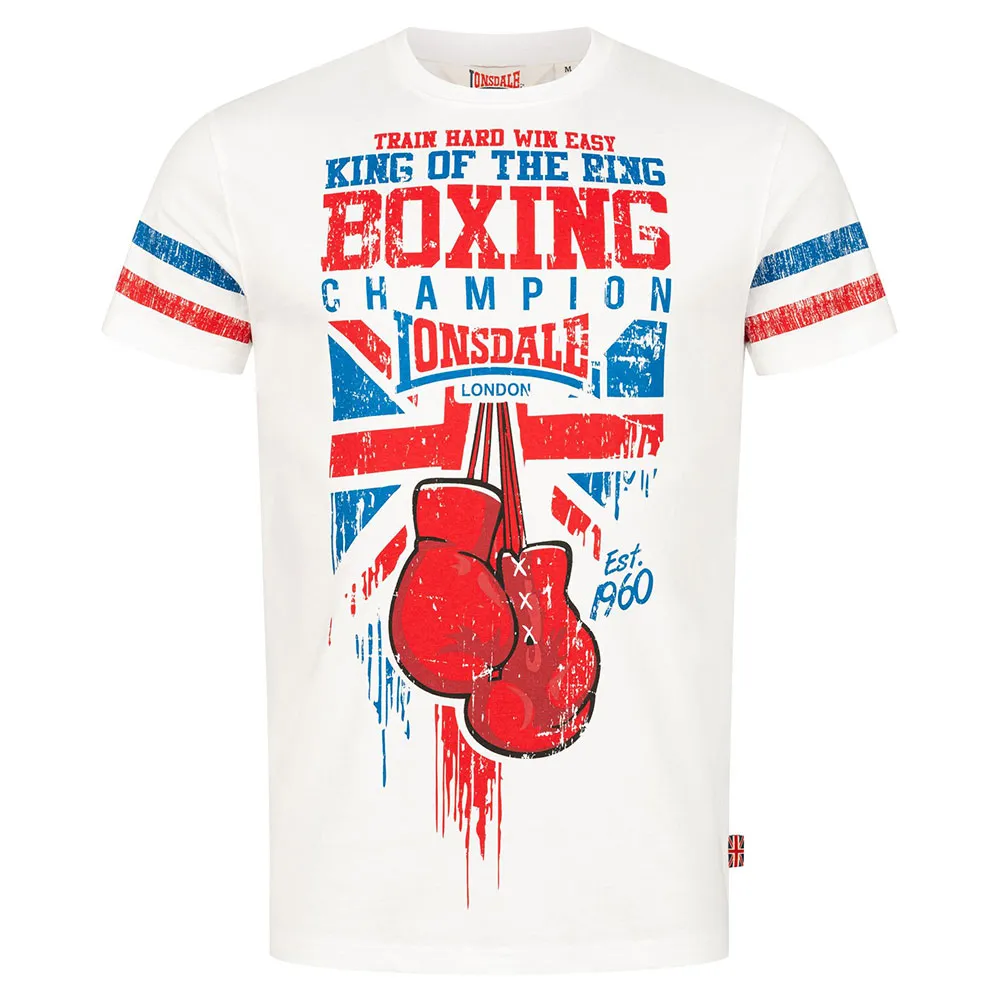 

Футболка с коротким рукавом Lonsdale Crugmeer, белый