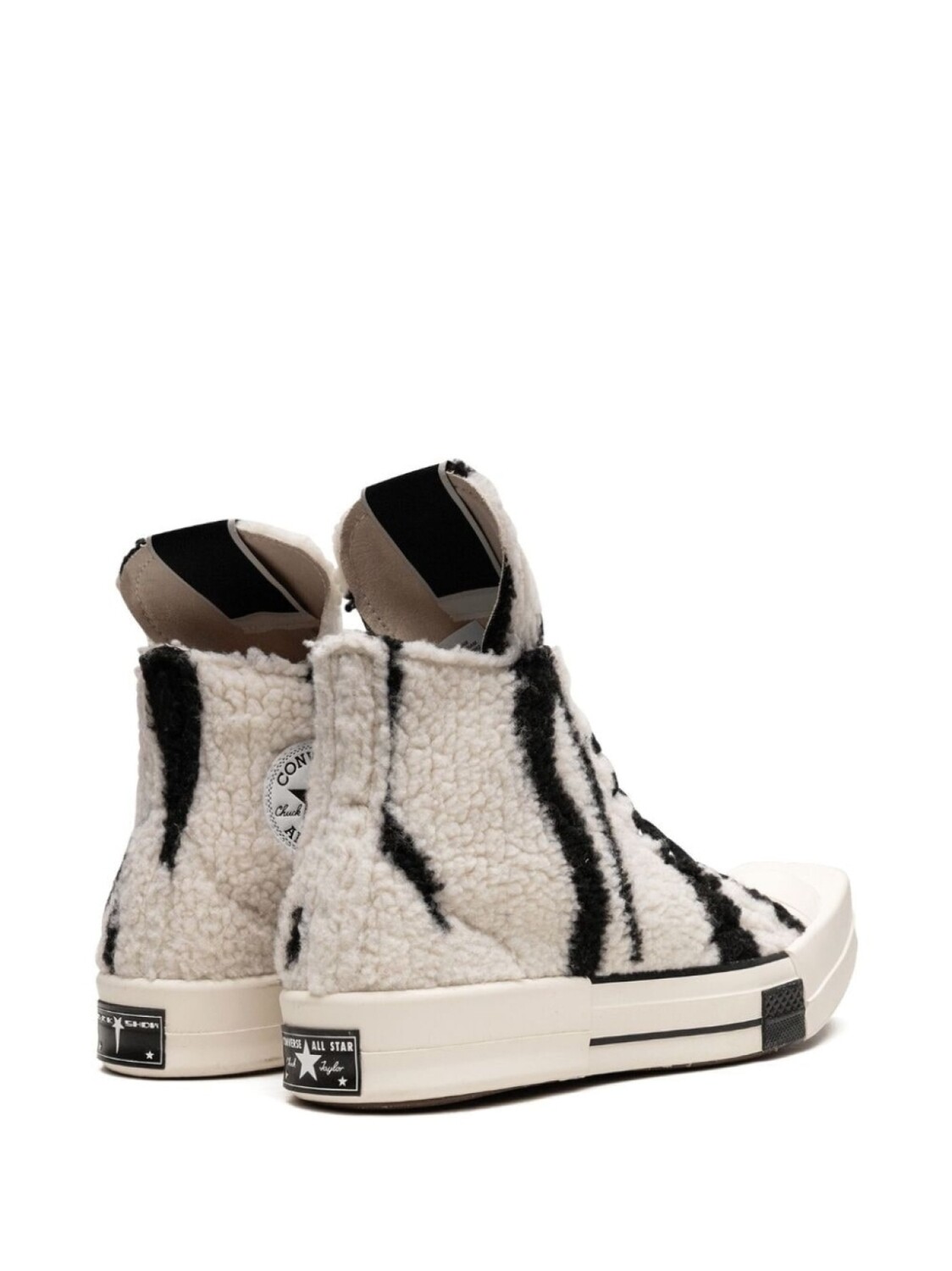 Кеды DRKSHDW Tubodrk Chuck Taylor All-Star 70 Hi из коллаборации с Rick Owens Converse, белый (размер RU 44,5) — фото 3