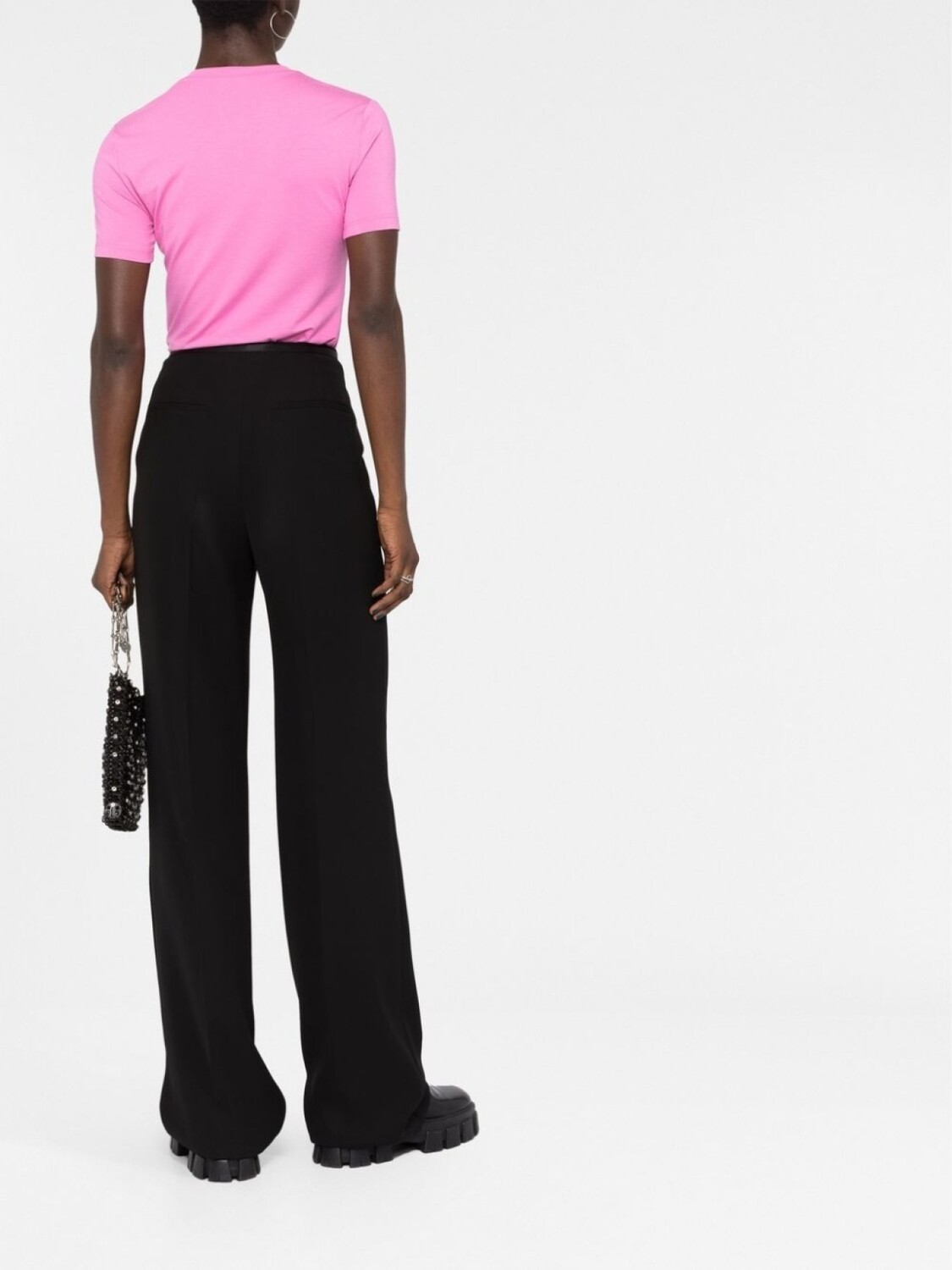 

Versace футболка с надписью, розовый