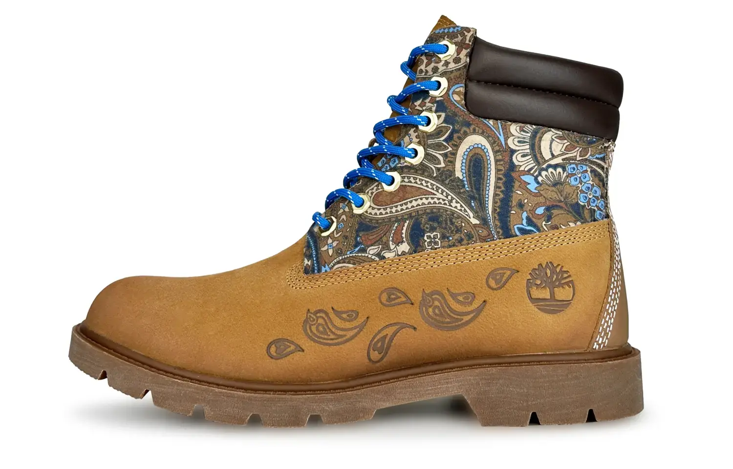 

Timberland Премиум кашемировый стиль, Shimmery Cat, повседневные, рабочая одежда Urban Techwear короткие уличные ботинки Unisex Blue