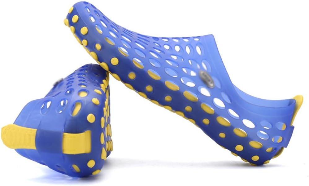 

Мужские пляжные шлепанцы, водонепроницаемые обувь для душа, дышащие сандалии, легкие обувь с отверстиями, дышащие спортивные сандалии для дома и улицы (Размер: EU 36, Цвет: Красный) Bydzkj