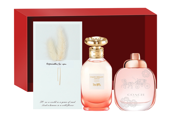 Набор парфюмерной воды Coach: Coach Dreams Sunset + Coach Wild Rose, 4,5 мл х 2 — фото 2