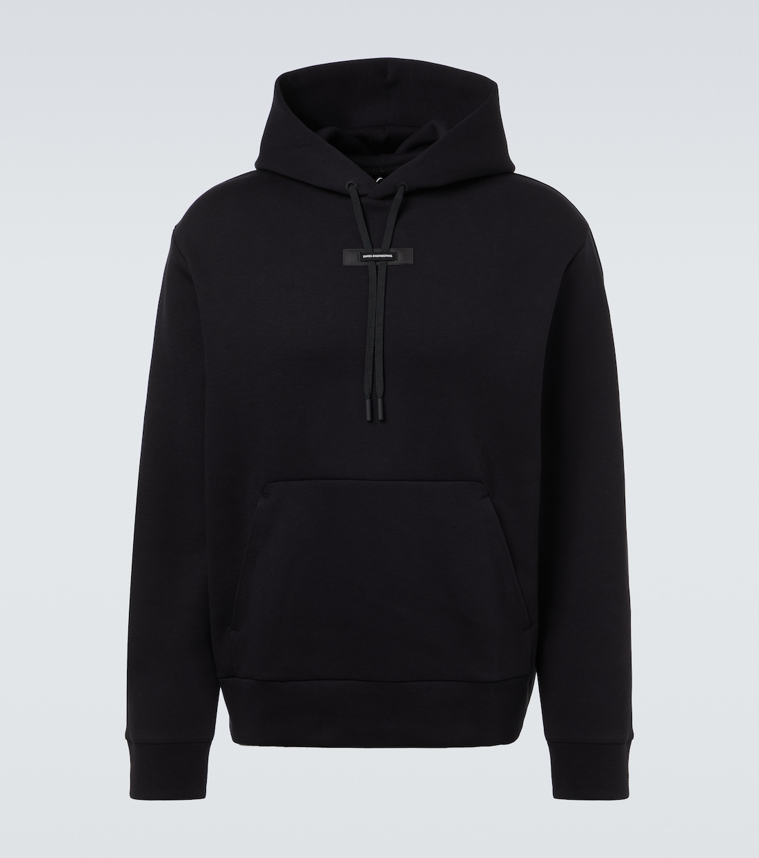 

Флисовая толстовка с капюшоном Focus Tech из хлопковой смеси On, черный