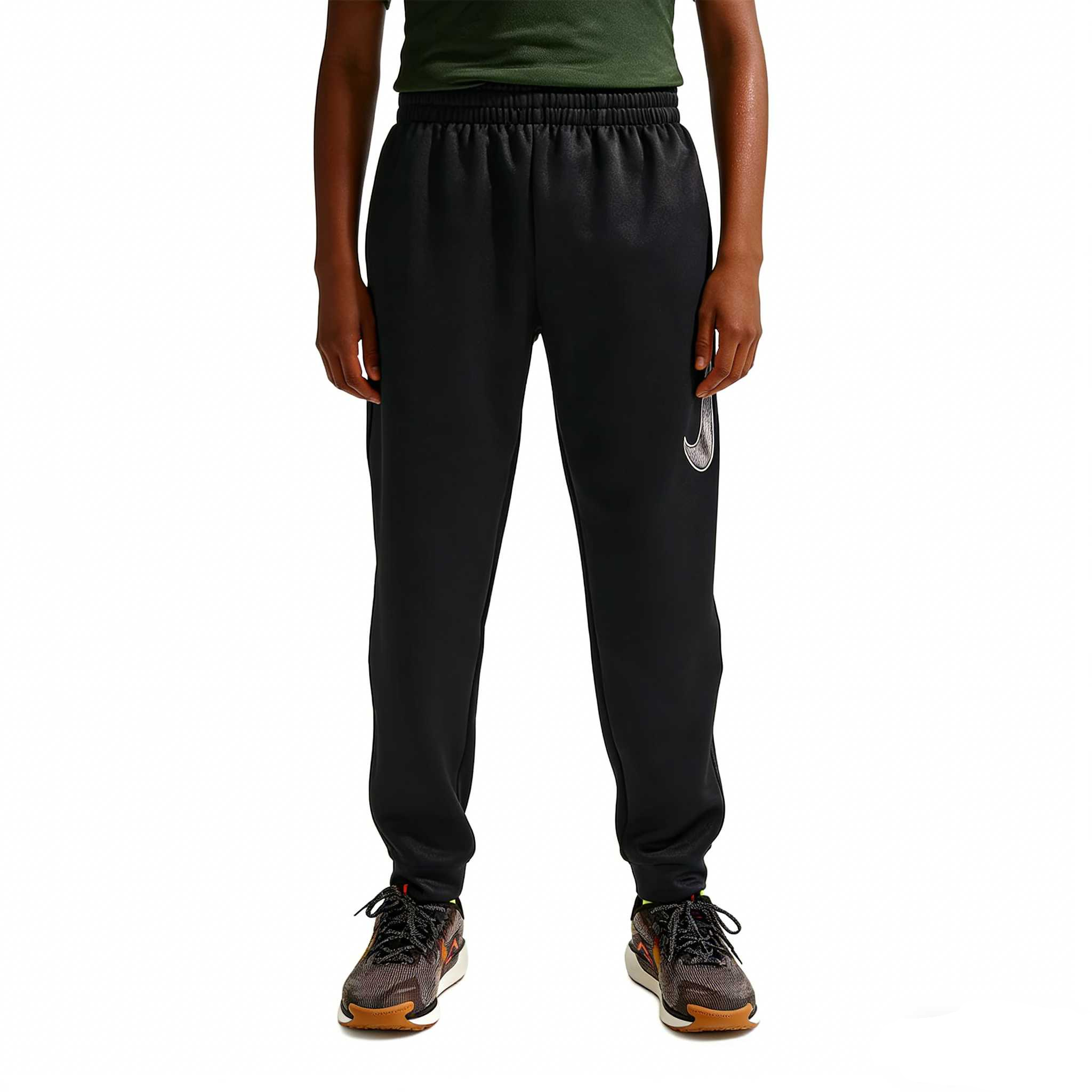 

Детские вязаные спортивные штаны Moderate Nike, черный/белый