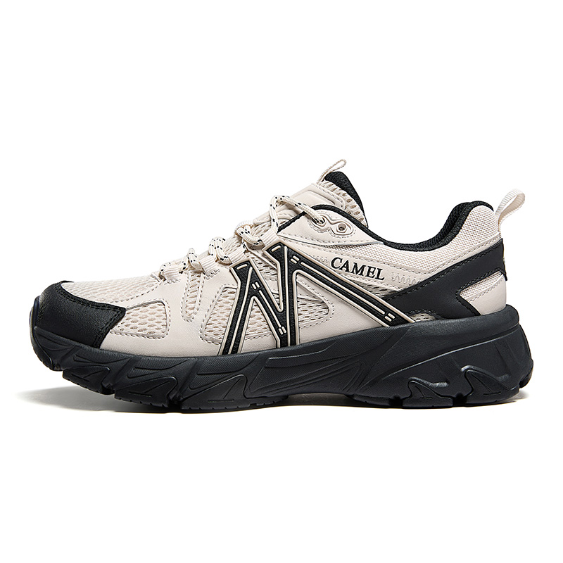 

Городские походные ботинки City Wilderness 3.0 мужские противоскользящие износостойкие на подошве с эффектом увеличения роста low top CAMEL, белый