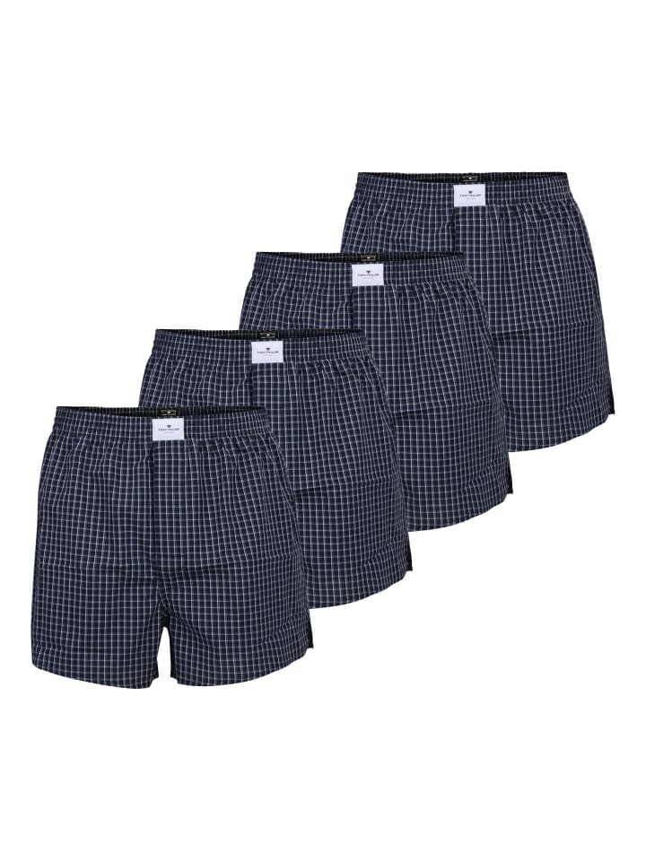 

Боксерские трусы Tom Tailor, цвет dunkelblau/weiß