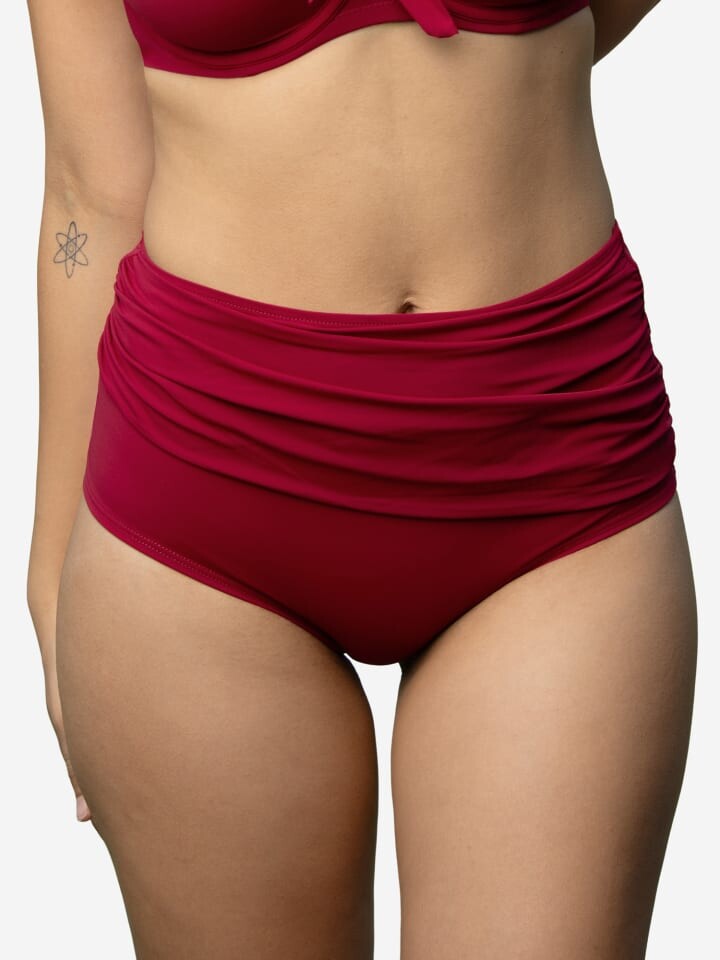 

Плавки бикини SugarShape Bikini-High-Waist-Panty Valencia, цвет cherry swim