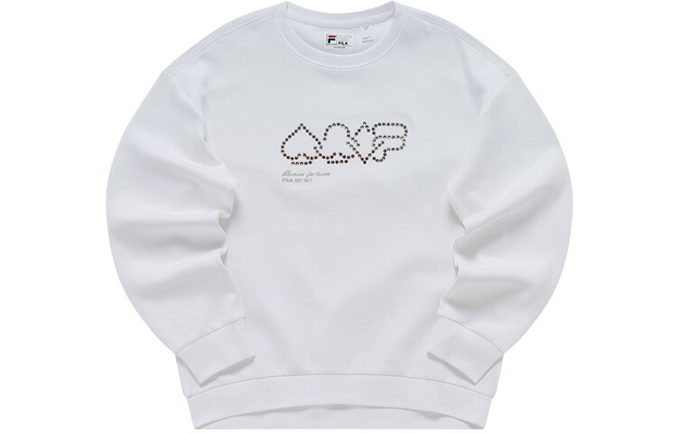 

Толстовка женская белая Fila