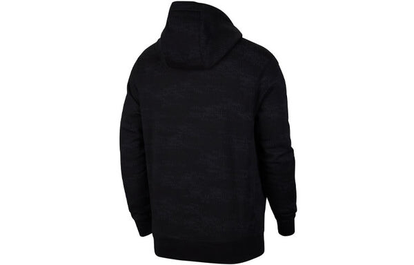 Толстовка Nike Sportswear Casual Sports Logo Alphabet Printing Black, черный — фото 2