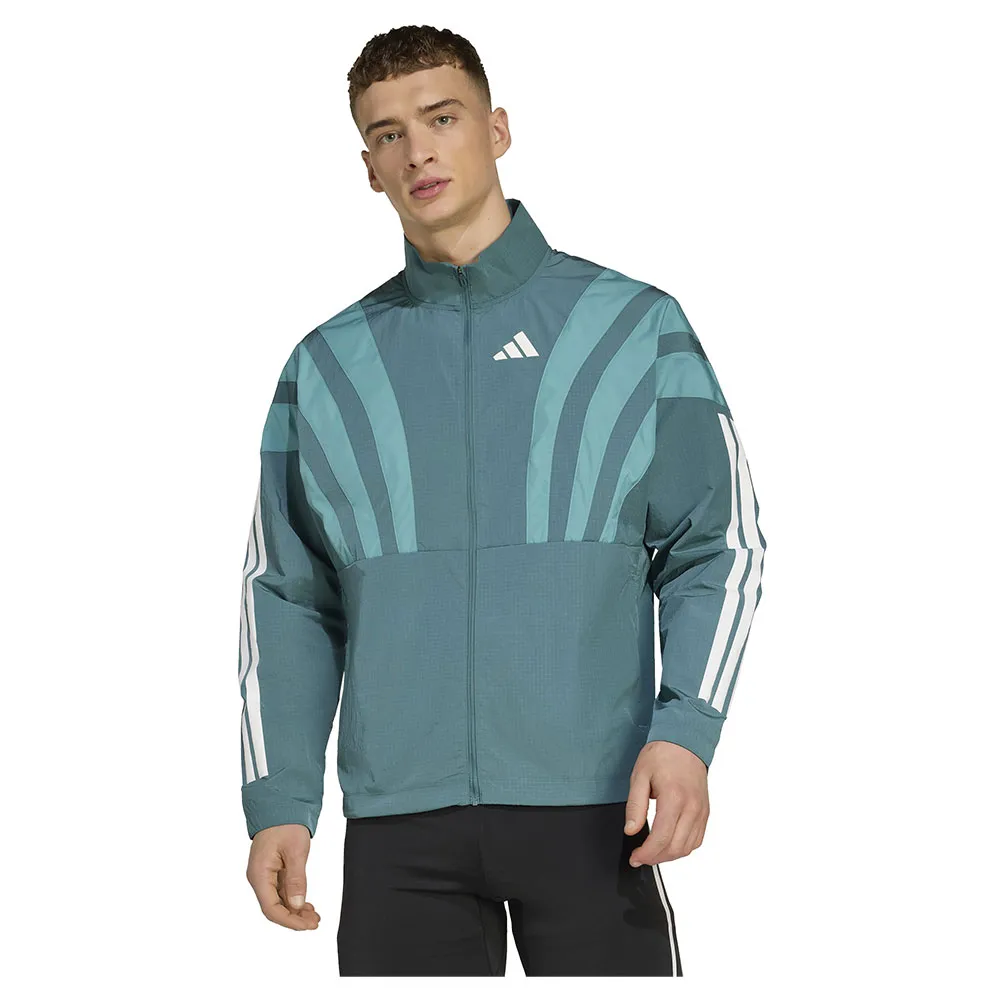 

Куртка спортивная adidas Adizero Archive Running, синий
