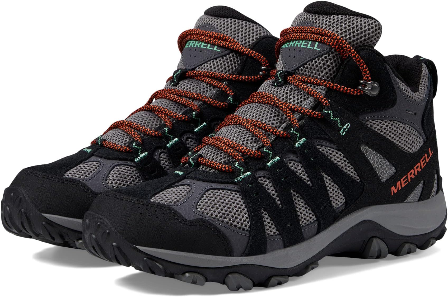 

Походная обувь Accentor 3 Mid Merrell, цвет Black/Charcoal