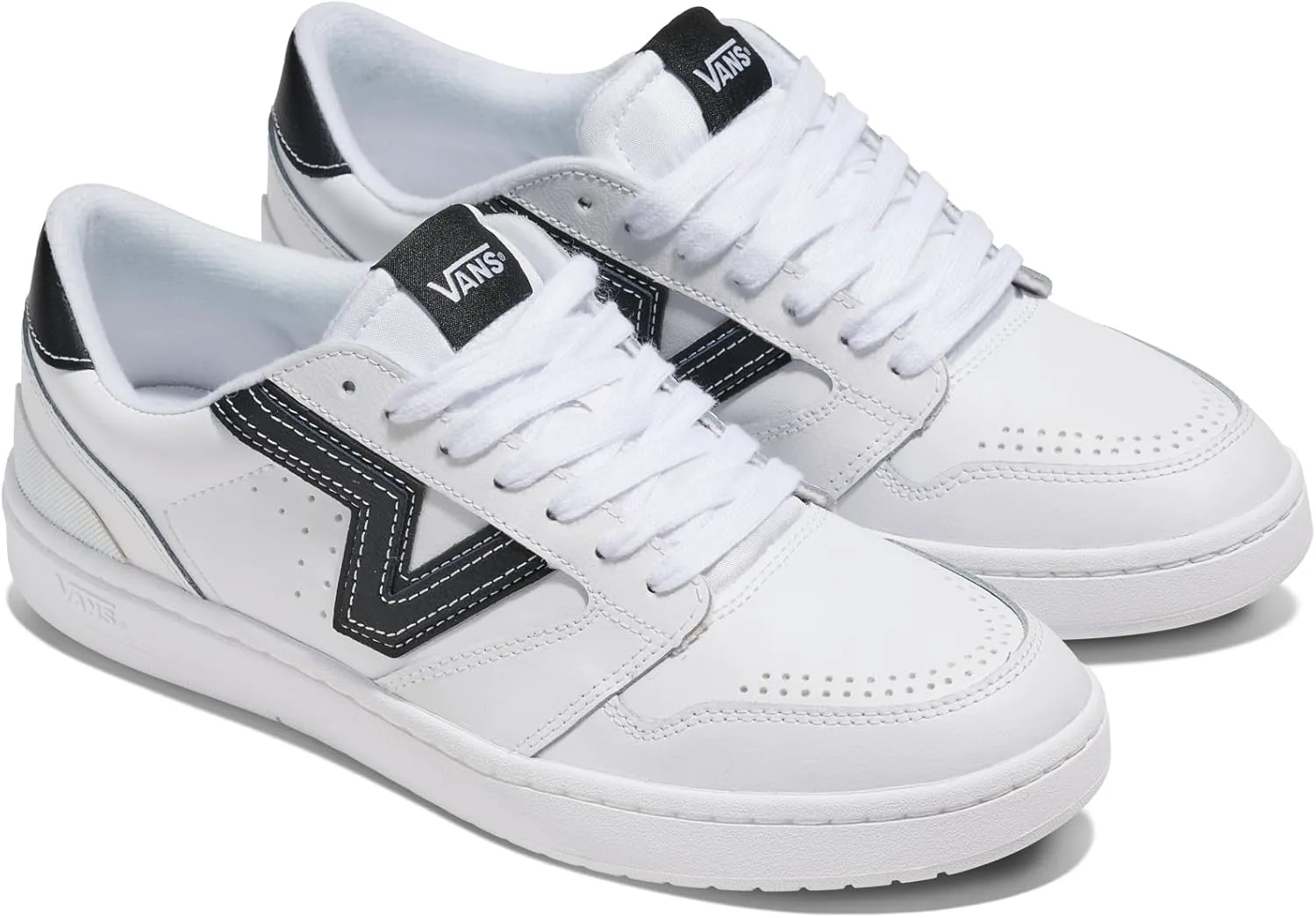 Кроссовки Vans Unisex-Adult Lowland 2.0, белый/черный — фото 4
