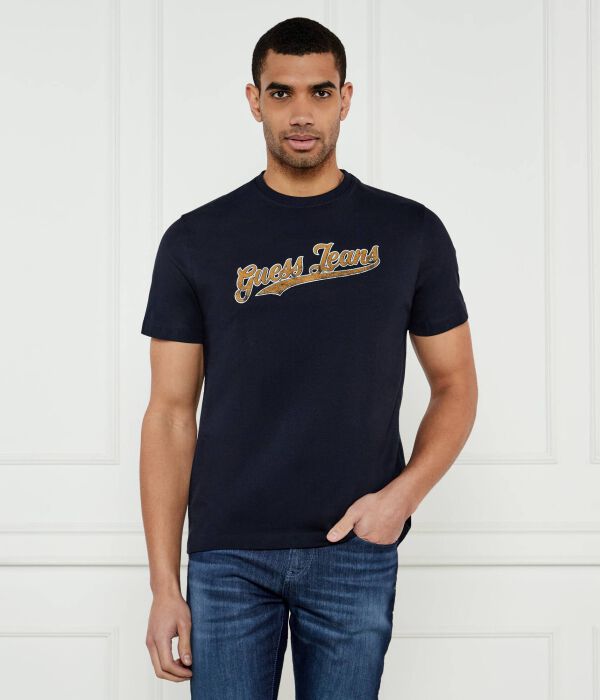 

Футболка 1981 г. Regular fit Guess Jeans, синий