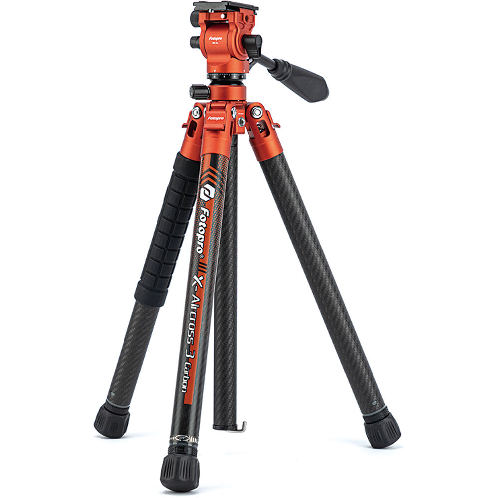 

Штатив Fotopro X-Aircross 3 Lite Video Carbon Fiber (Flame Orange)