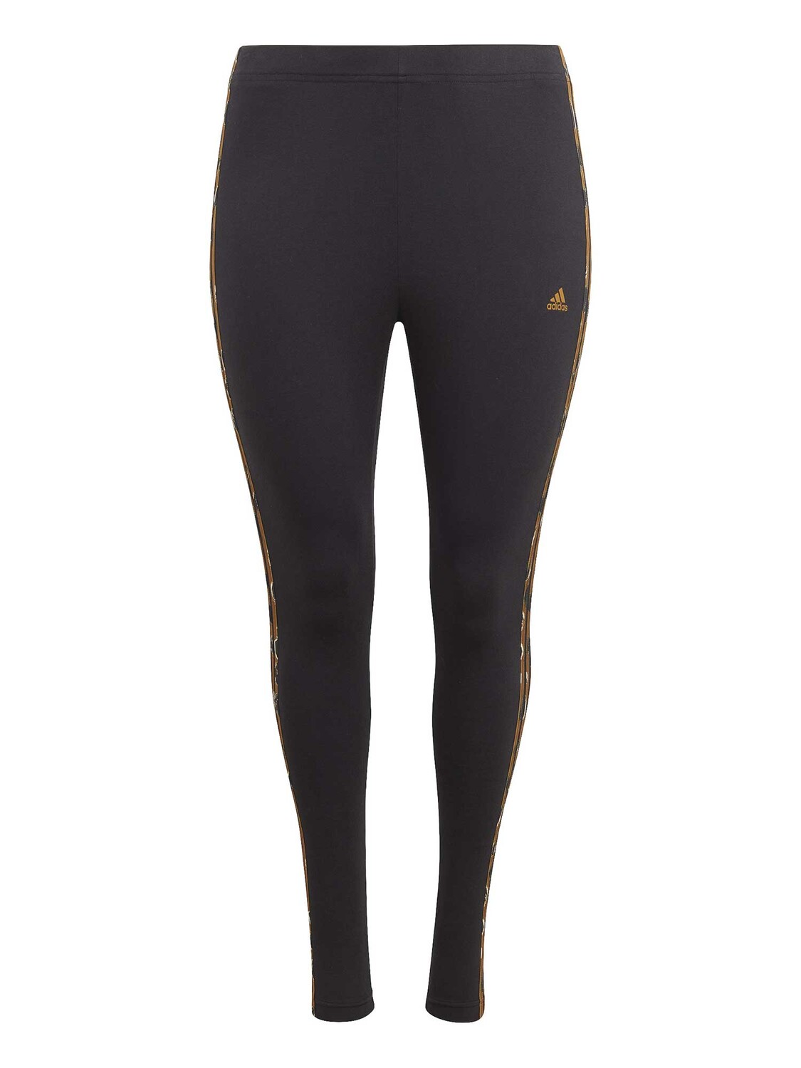

Тайтсы Adidas Sportswear Essentials 3-Stripes Animal Print, черный