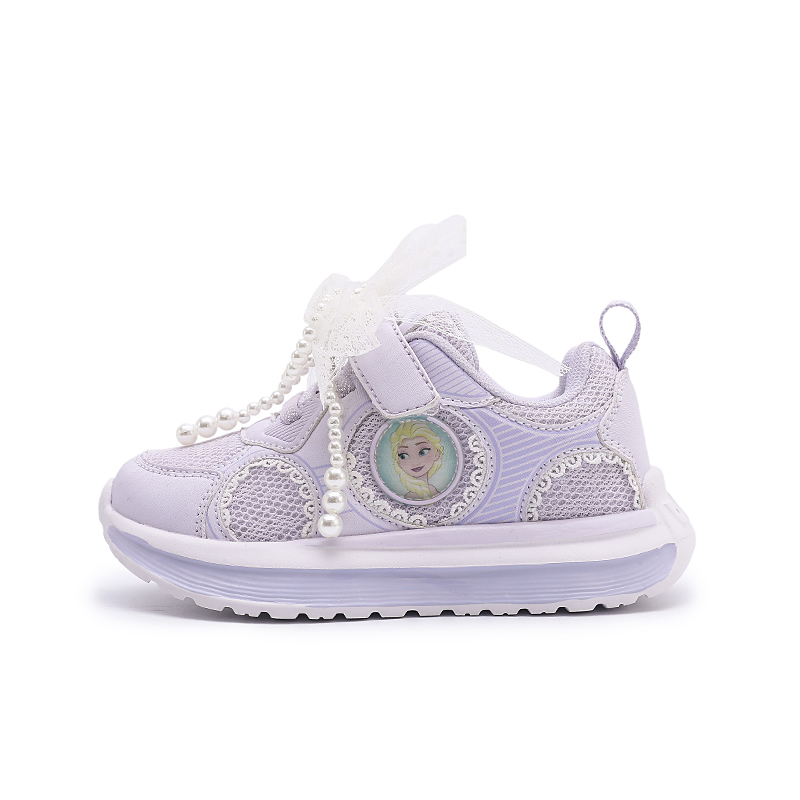 

Нескользящие легкие амортизирующие низкие беговые кроссовки kids' Disney, светло-фиолетовый
