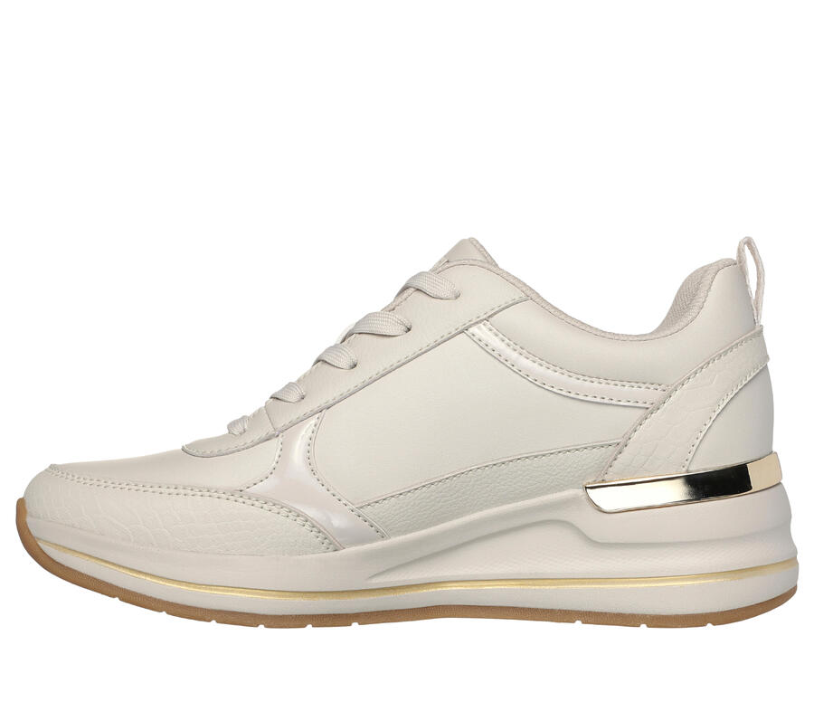 SKECHERS Женские кроссовки BILLION 2 FINE SHINE белые — фото 4