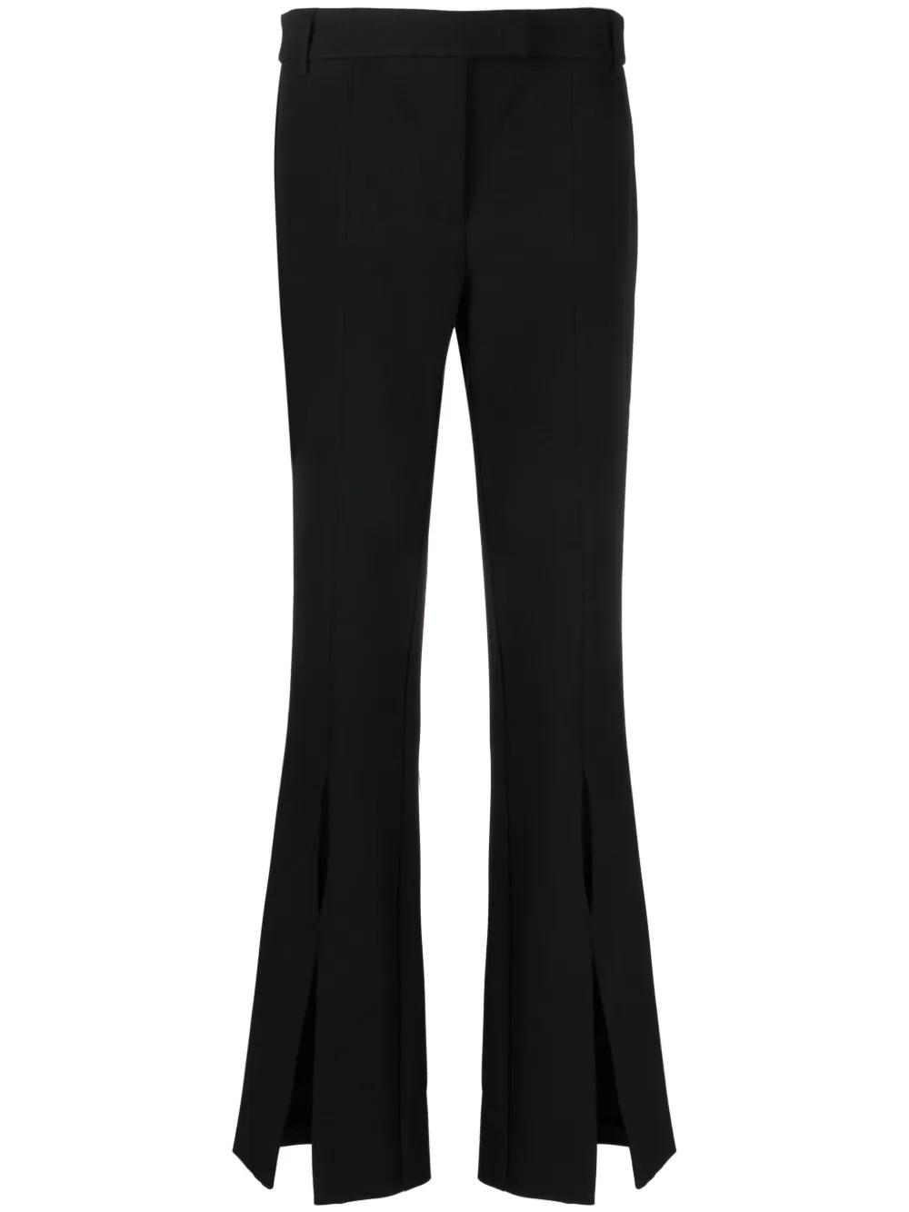 

Расклешенные брюки с логотипом Versace Jeans Couture, черный