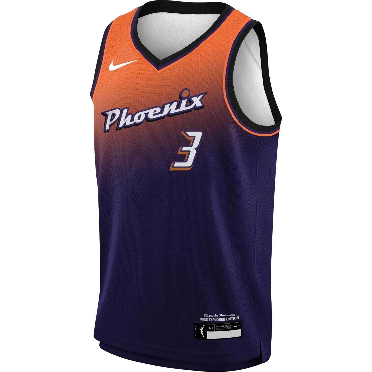 Молодежная футболка Nike Diana Taurasi Purple Phoenix Mercury Swingman Player — Explorer Edition Nike — фото 2