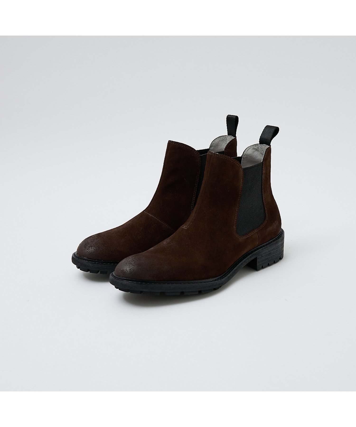 Ботинки с подошвой из стекловолокна и боковыми вставками AlfredoBANNISTER, Dark Brown — фото 2
