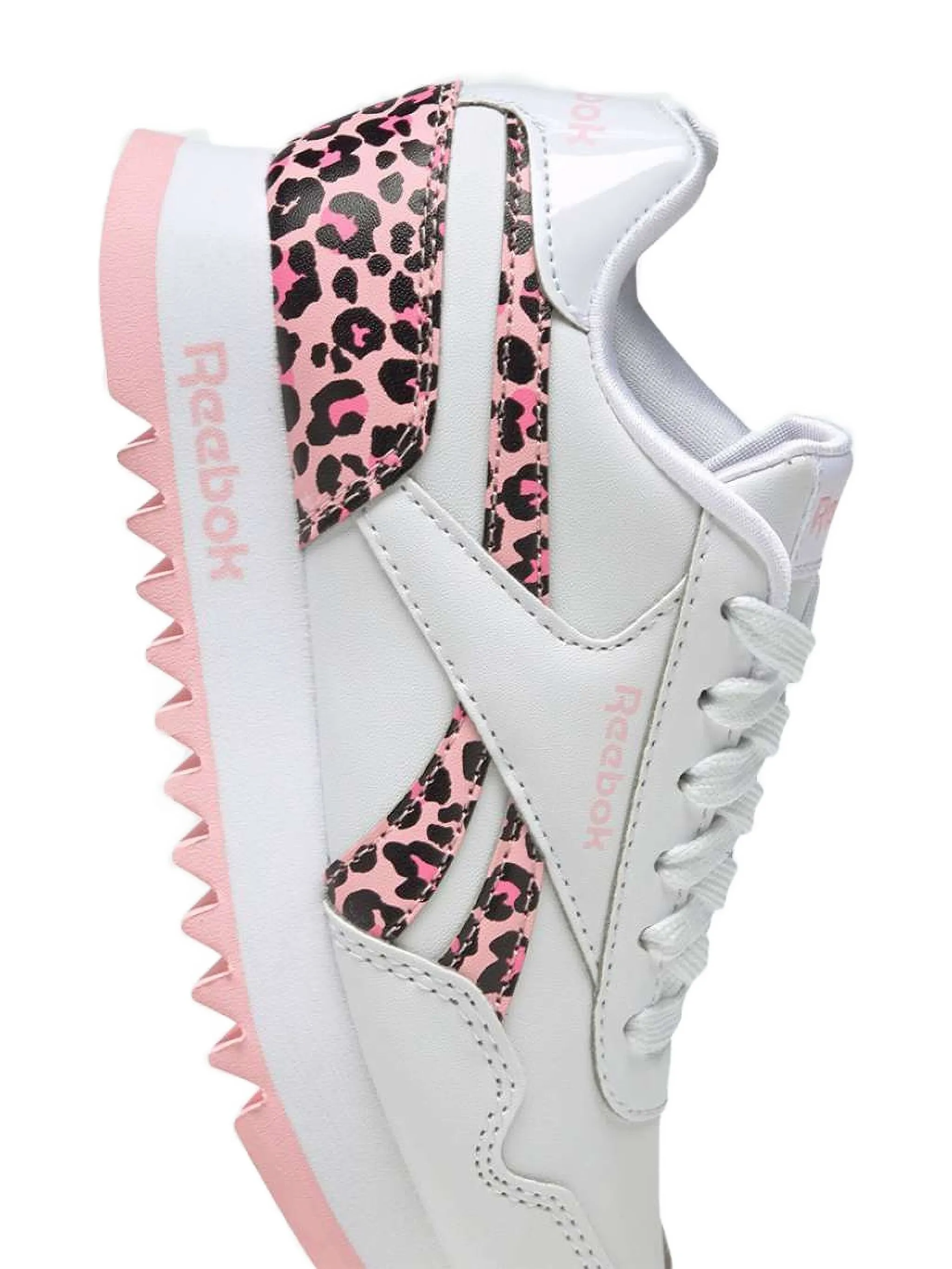 Кроссовки Royal Classic Jogger 3 Platform с леопардовым принтом Reebok Kids, белый — фото 4