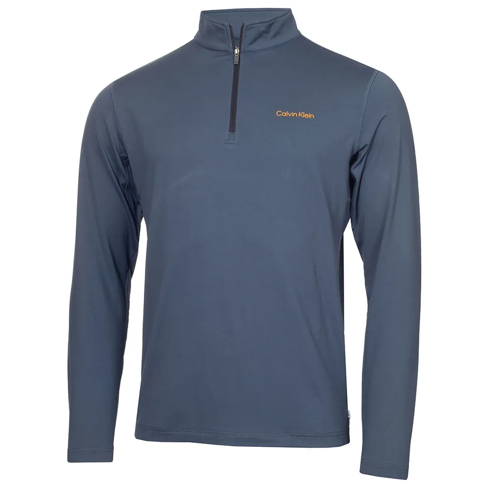

Толстовка Calvin Klein Golf Newport half zip, синий