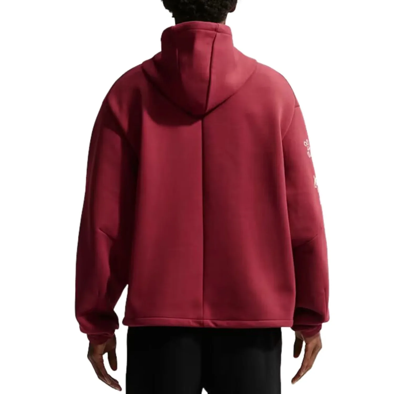 Худи Nike Kobe Dri-FIT Fleece 'Team Red Coconut Milk', бордовый — фото 2