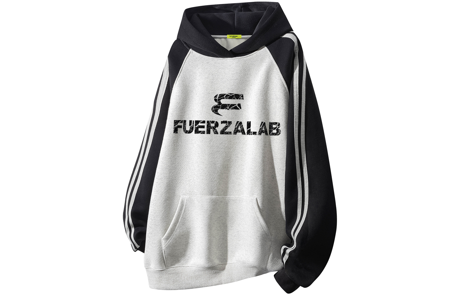 

Флисовая толстовка Unisex FUERZA, темно-синий и желтый