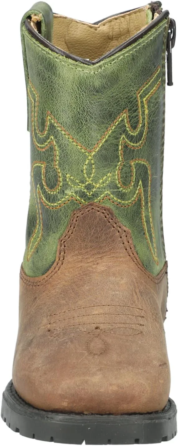 Детские вестерн-ботинки Smoky Mountain Monterey Smoky Mountain Boots, коричневый/зеленый — фото 3