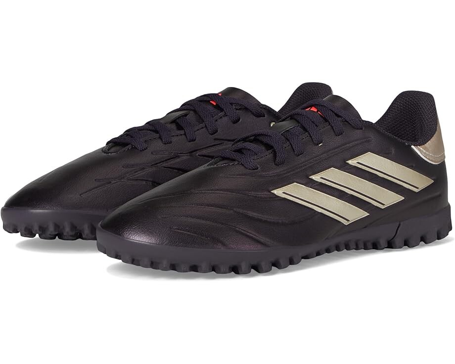 

Кроссовки adidas Kids Copa Pure 2 Club Turf J, цвет Aurora Black/Platin Metallic/Turbo