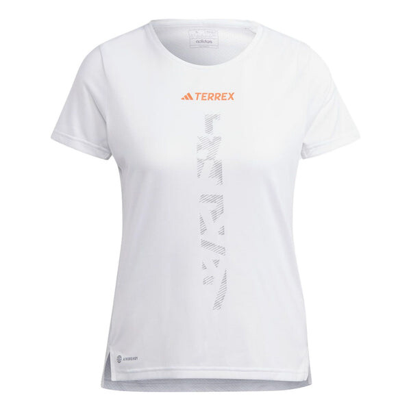 

Футболка terrex agravic trail running футболка asia sizing Adidas, белый