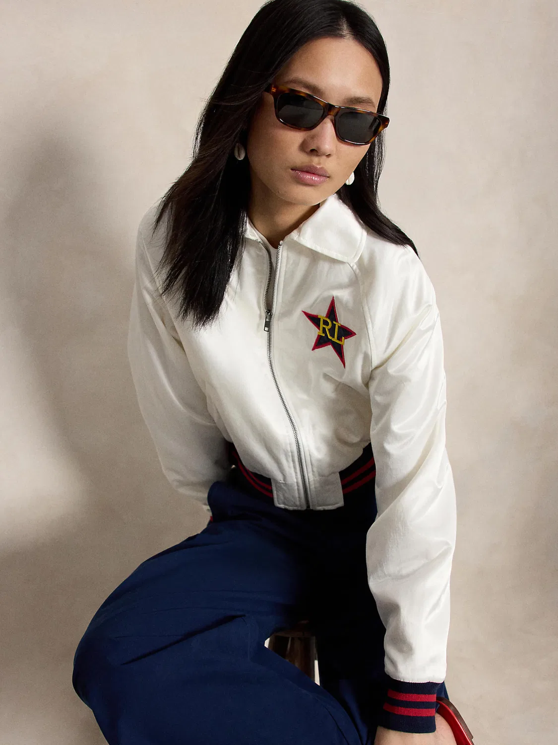 Куртка межсезонья Polo Ralph Lauren, Ivory — фото 2
