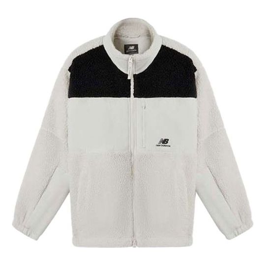 

Куртка New Balance Lifestyle Cotton Warm Jacket 'White Black', белый