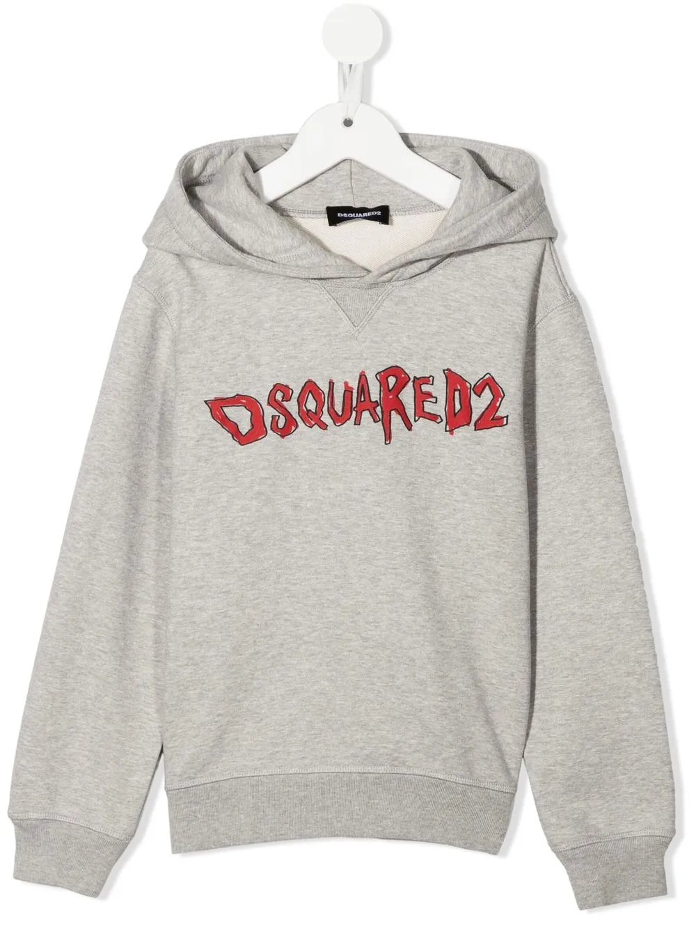 

Худи с логотипом DSQUARED2 KIDS, серый