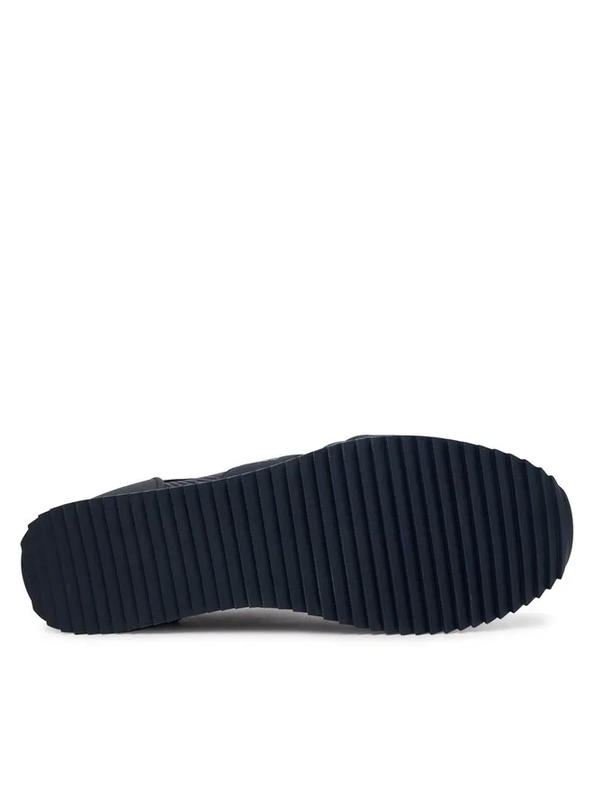 EA7 Emporio Armani Кроссовки 7X000337 AF18613 MZ592 темно-синие — фото 4