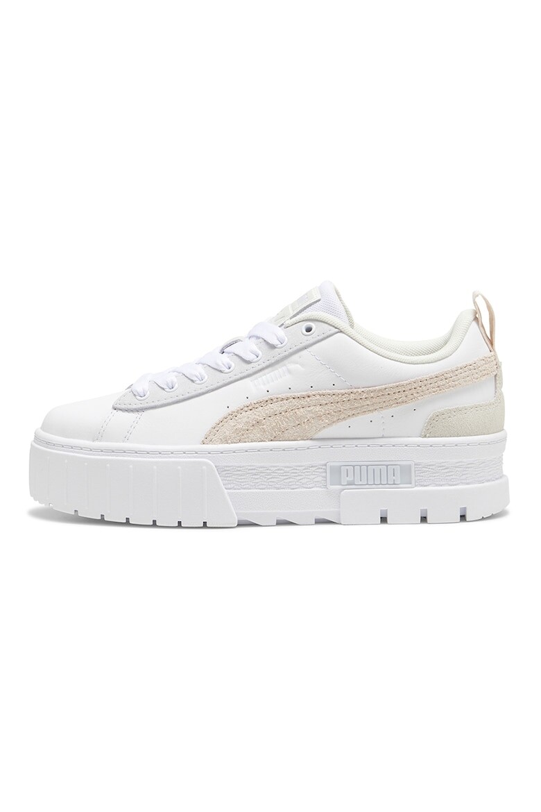 

Туфли Mayze Mix из экокожи с замшей Puma, серый