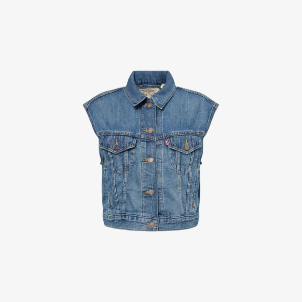 

Жилет джинсовый Levis, белый
